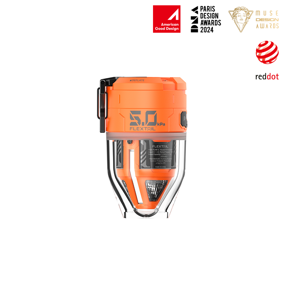 MAX PUMP 3 - High Speed 2-in-1 Rechargeable Air Pump
