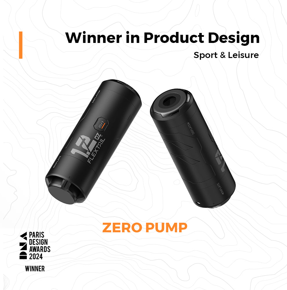 ZERO PUMP - World's Smallest Pump for Sleeping Pads (US Clearance)