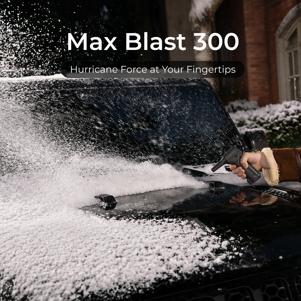 MAX BLAST 300- 300g Blowing Force, Fingertip Control Air Duster