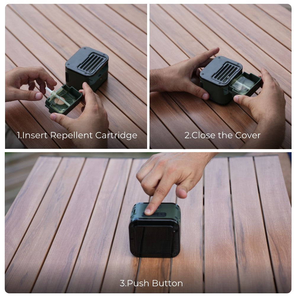 VILLA REPELLER - 3 IN 1 Mosquito Repellent:Repel. Diffuse. Illuminate