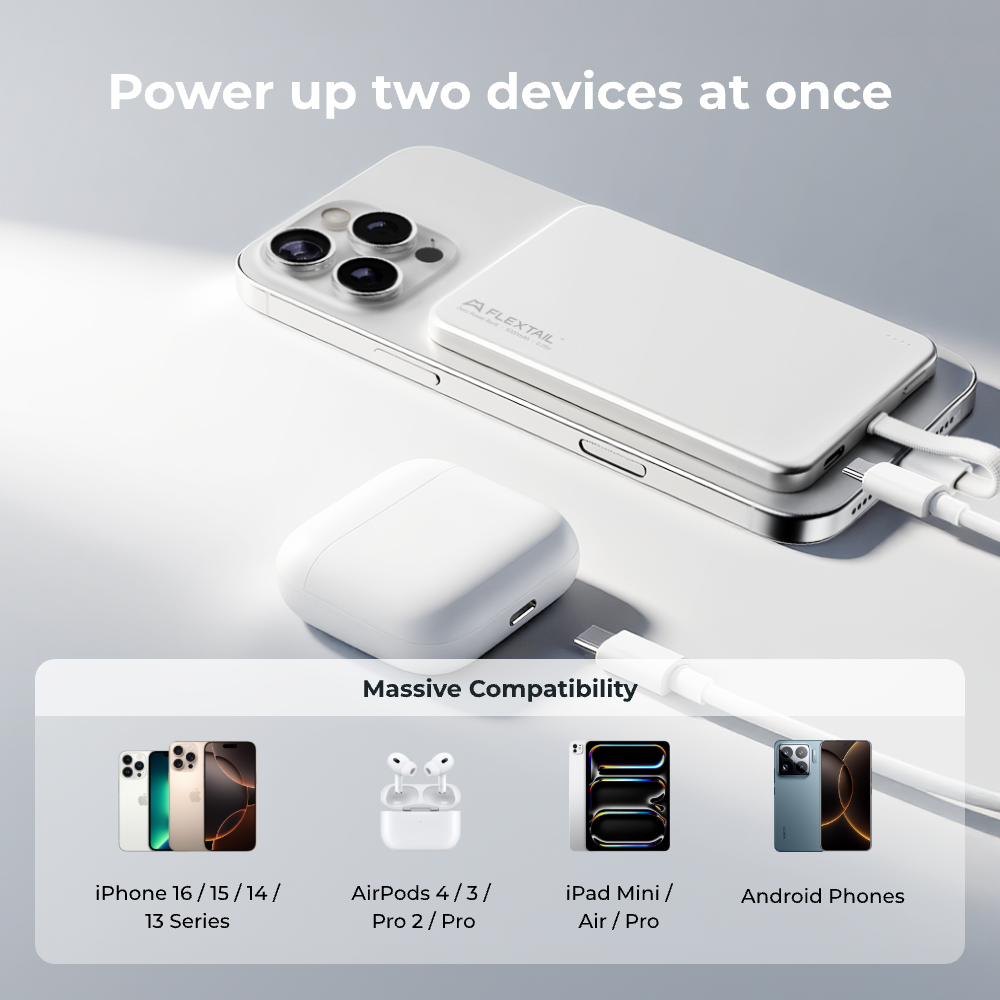ZERO POWER METAL 5000M - World's Slimmest Power Bank