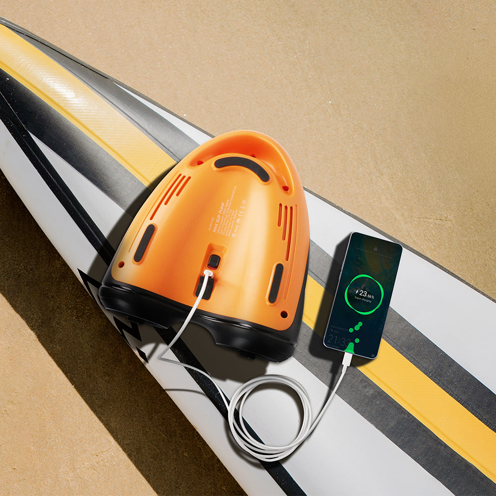 EVO SUP PUMP - 20PSI Cordless Rechargeable Air Pump for SUP & KITE