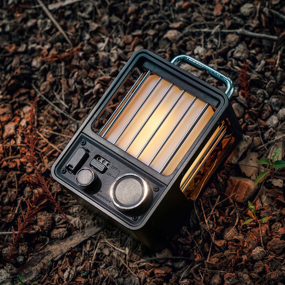 VILLA LANTERN - Lanterne de camp rechargeable à LED vintage