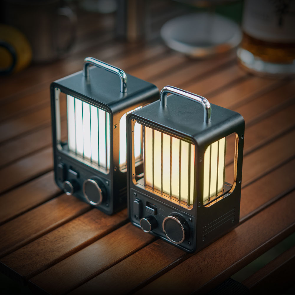VILLA LANTERN - Lanterne de camp rechargeable à LED vintage