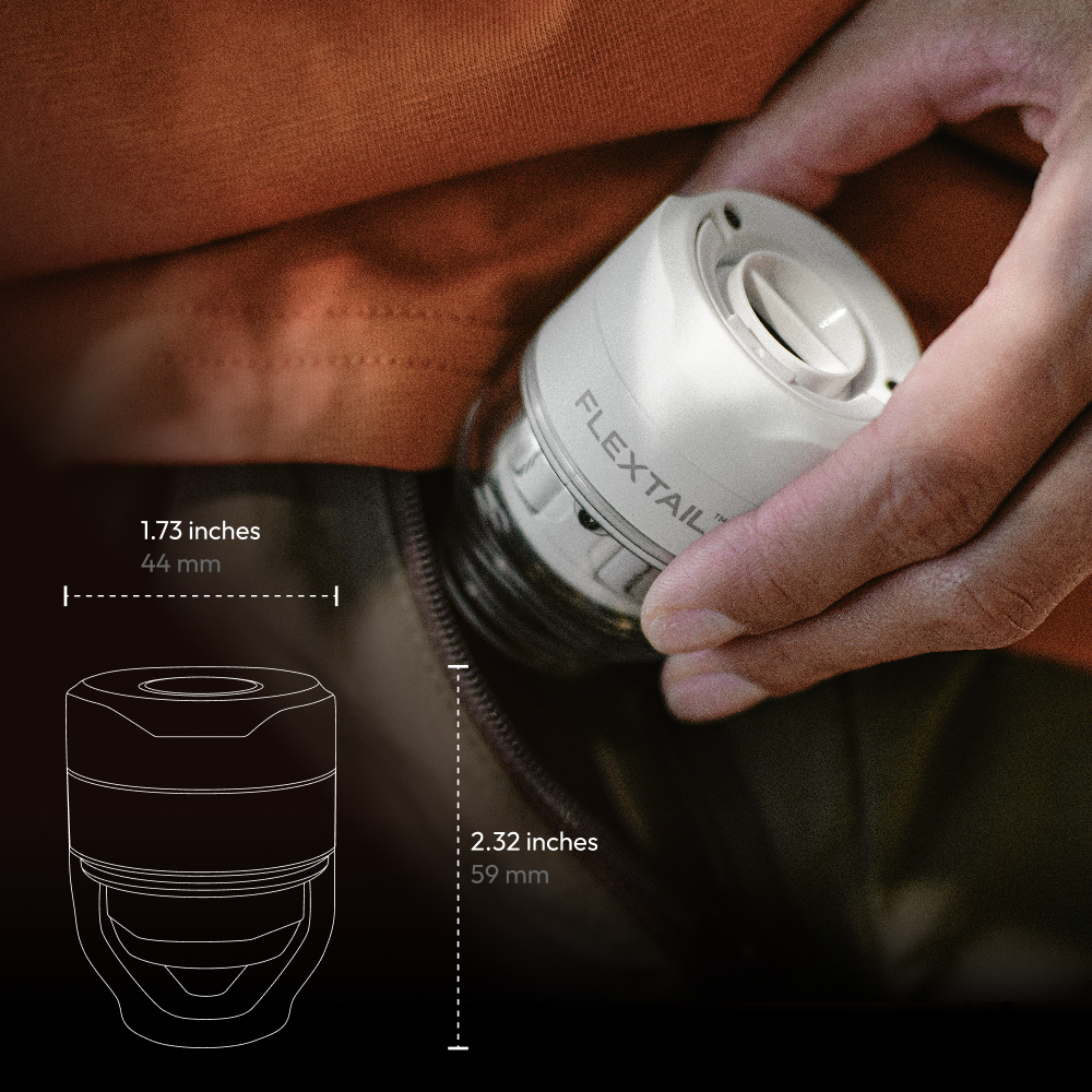 TINY PUMP 3X: Maximum Power for Ultralight Adventures (5KPA, 67g, 300L/Min）