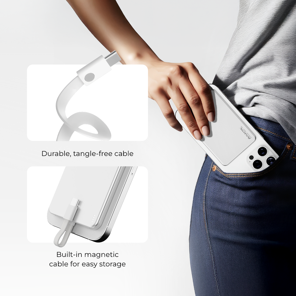 ZERO POWER METAL 5000M - World's Slimmest Power Bank
