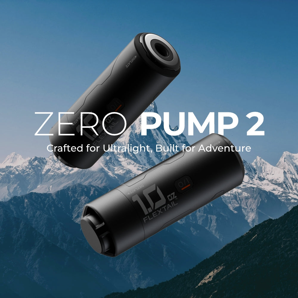 ZERO PUMP 2: Lightweight Champion Pump Upgrade for Sleeping Pads(3.5KPA, 29g）