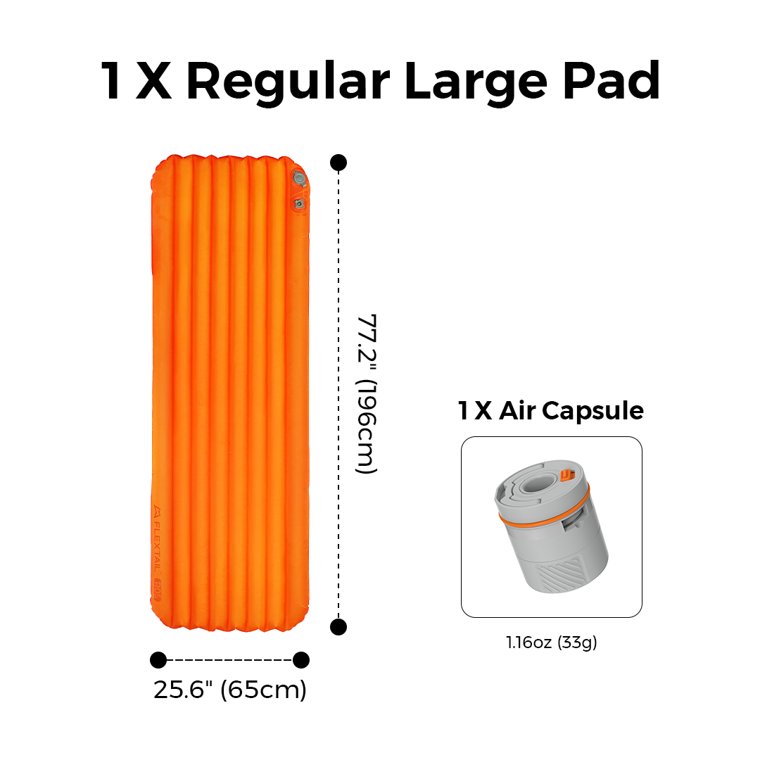 ZERO MATTRESS R05 - 5.6 R-value Ultralight Air Sleeping Pad