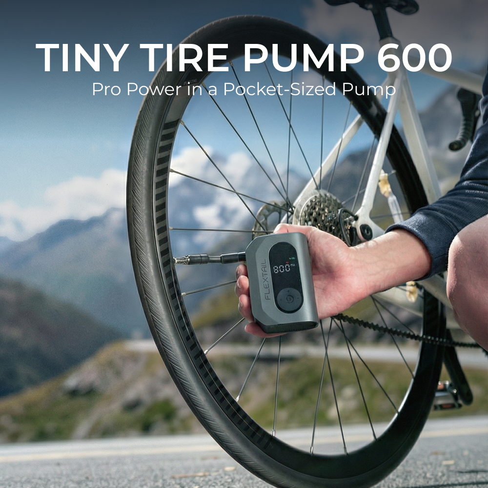 TINY TIRE PUMP 600 - Pro Power in a Pocket-Sized Pump