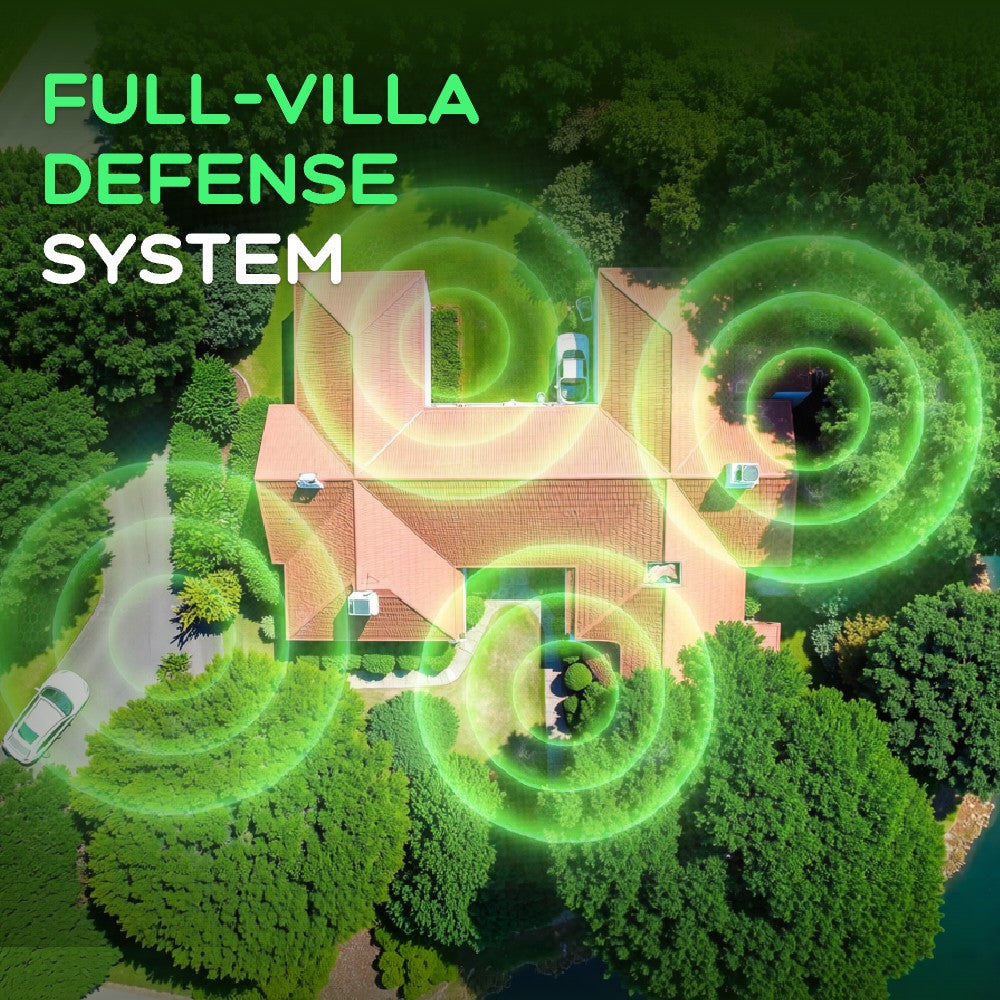 VILLA REPELLER - 3 IN 1 Mosquito Repellent：Repel. Diffuse. Illuminate
