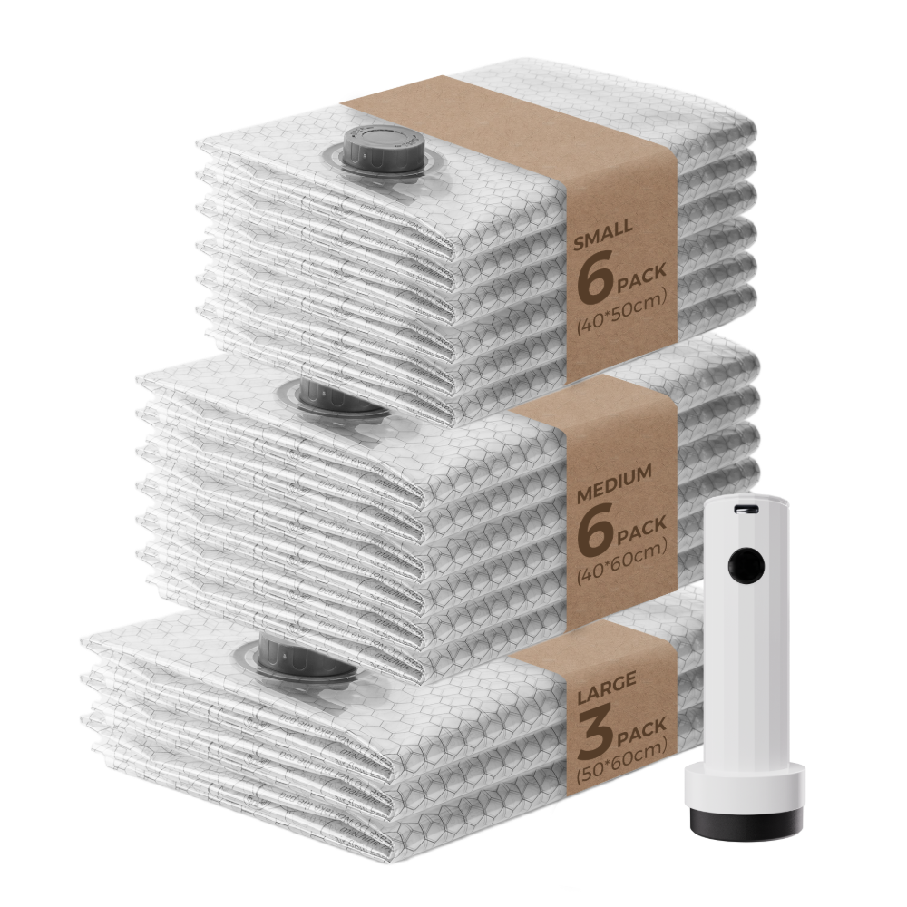NANO BAG SET - 85% COMPRESSION IN JUST 8S