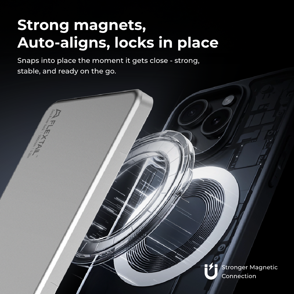 ZERO POWER METAL 5000M - World's Slimmest Power Bank