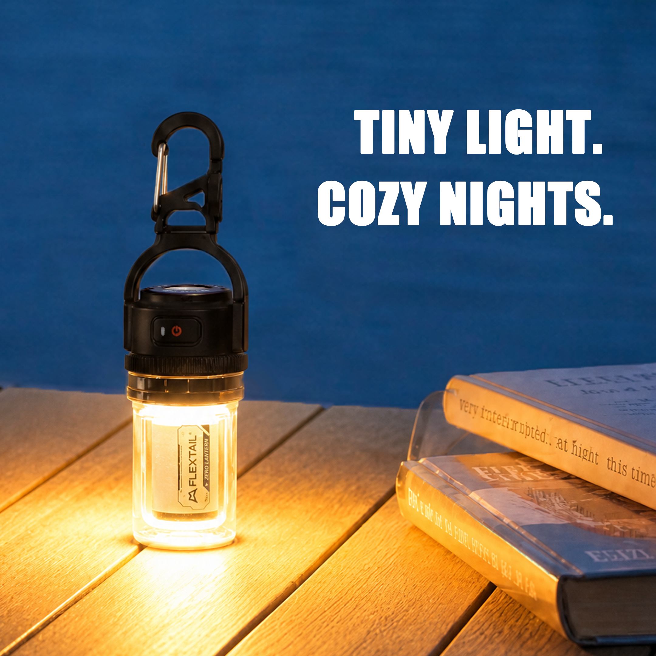 ZERO LANTERN - 56g UItralight 2-in-1 Camping Light / Flashlight