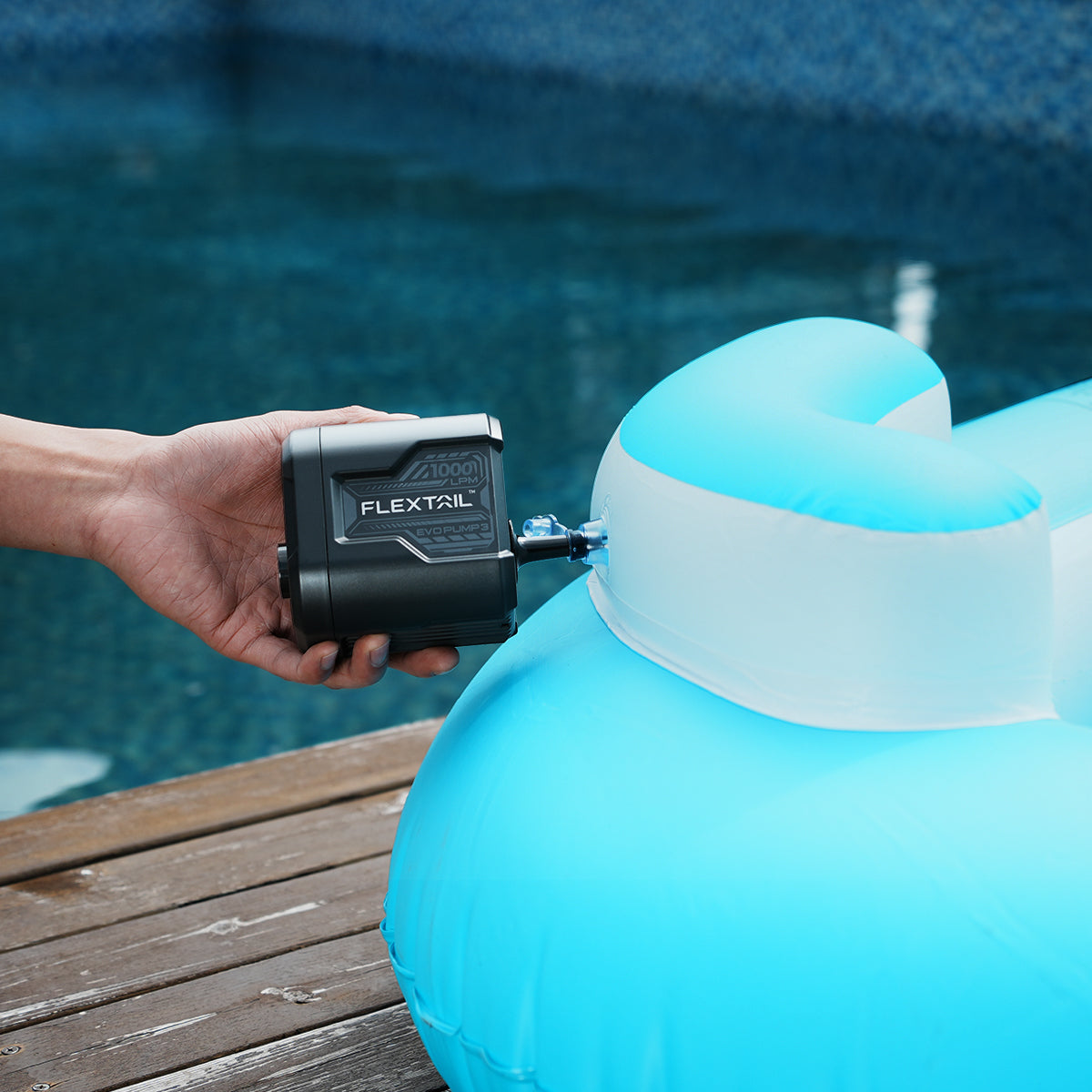 EVO PUMP 3 - 1000L/MIN Φορητή & Επαναφορτιζόμενη Αντλία αέρα